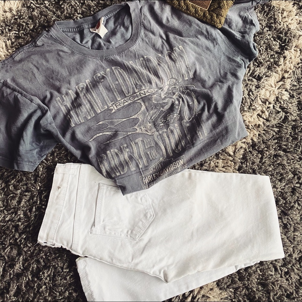 White jeans